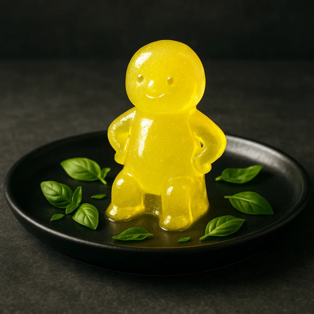 Playful Dessert Design Features a Miniature Figure