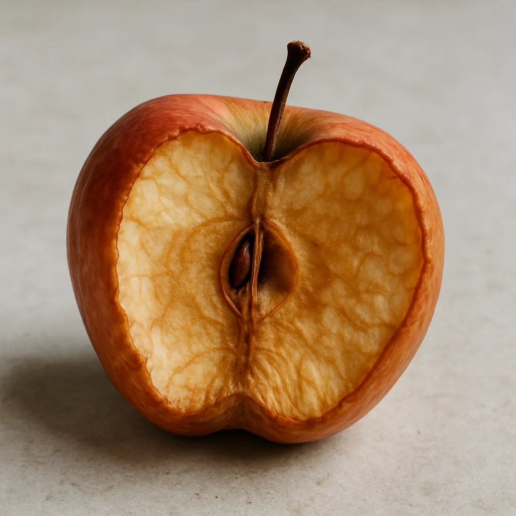 Apple Partially Consumed
