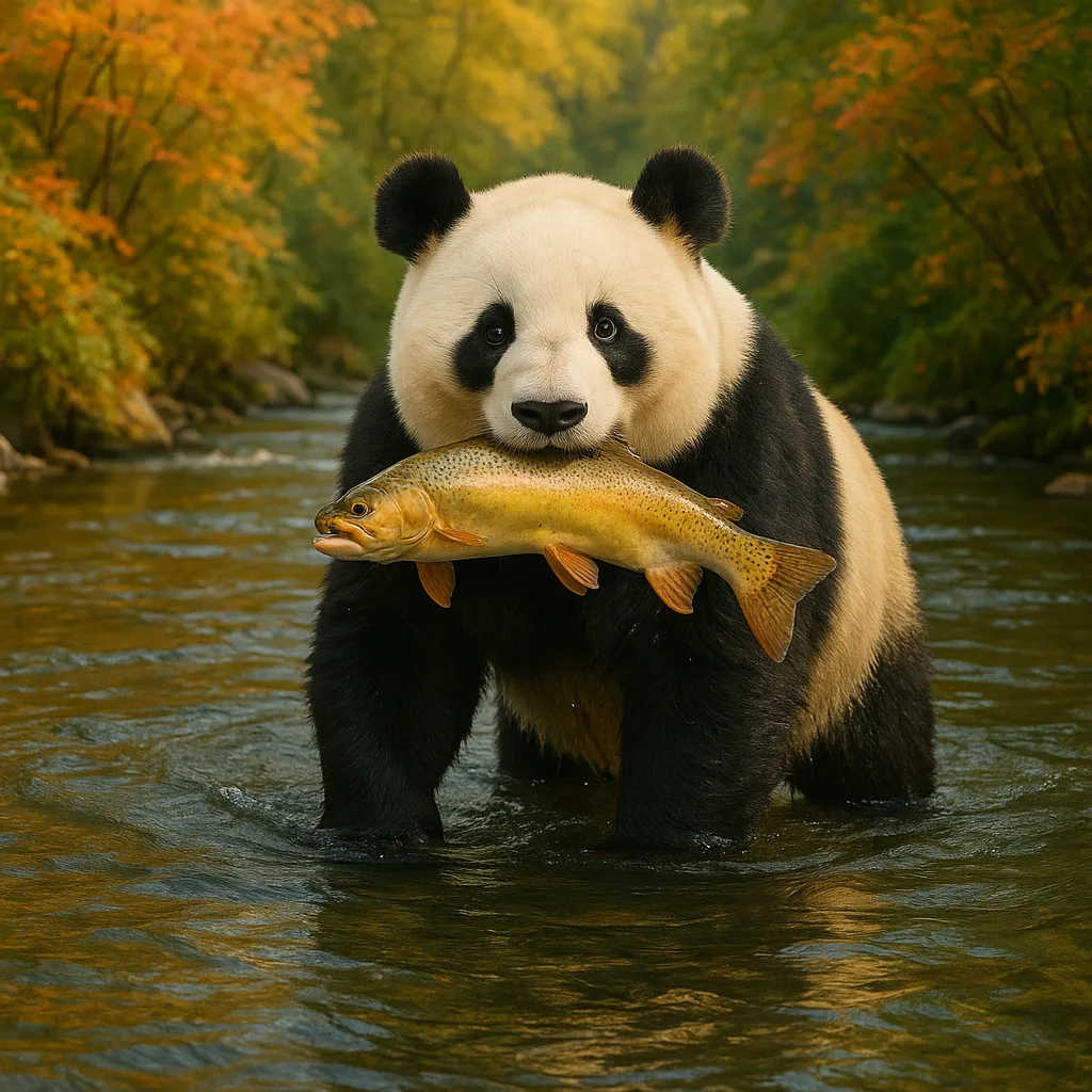 Sturdy Panda Bear