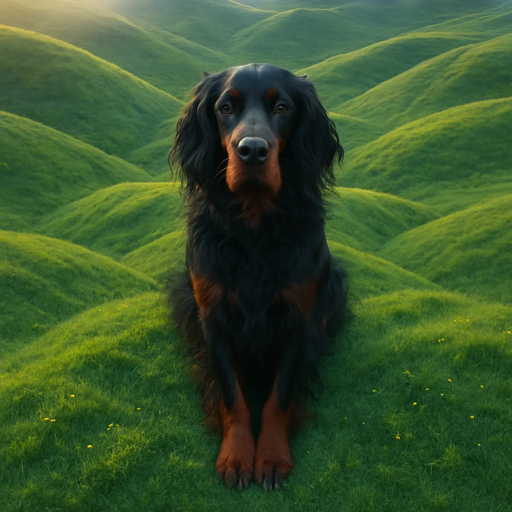 Single Gordon Setter