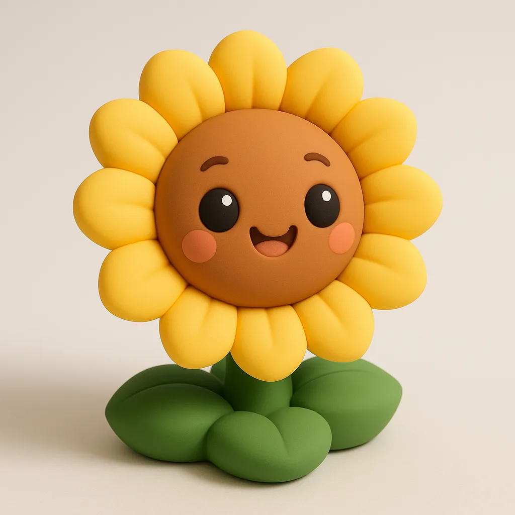 Delightful Desktop Accessory in Chibi Style