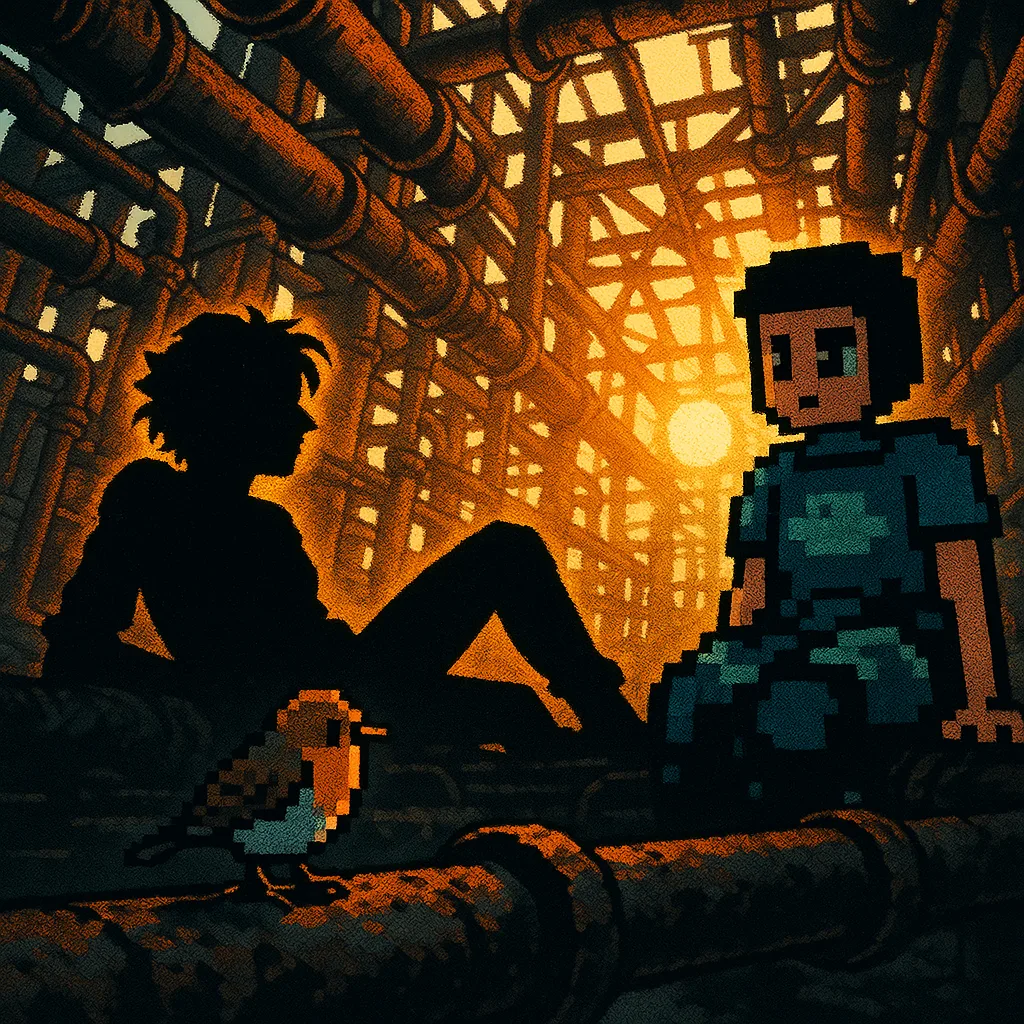 Complex Network of Rusted Pipes