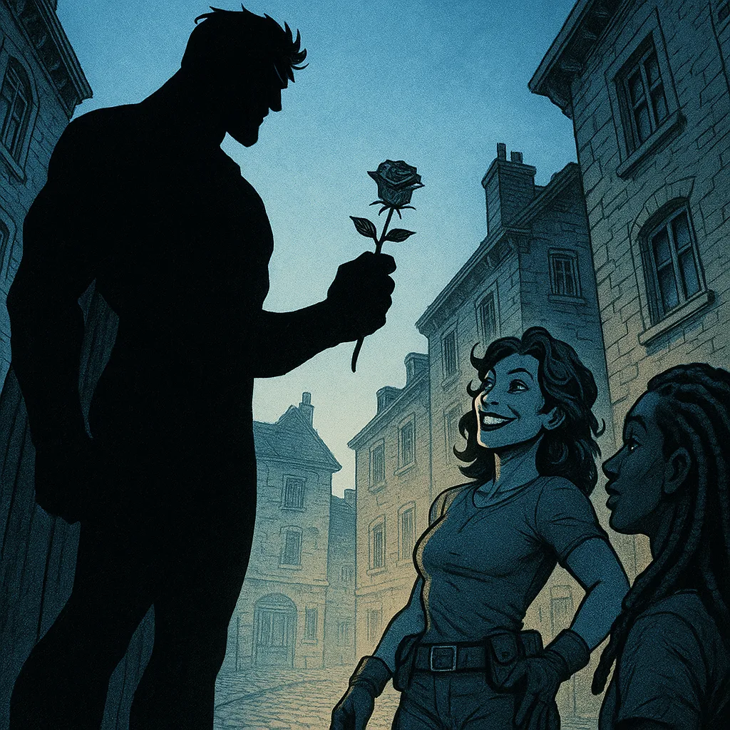 Towering Comic-art Figure