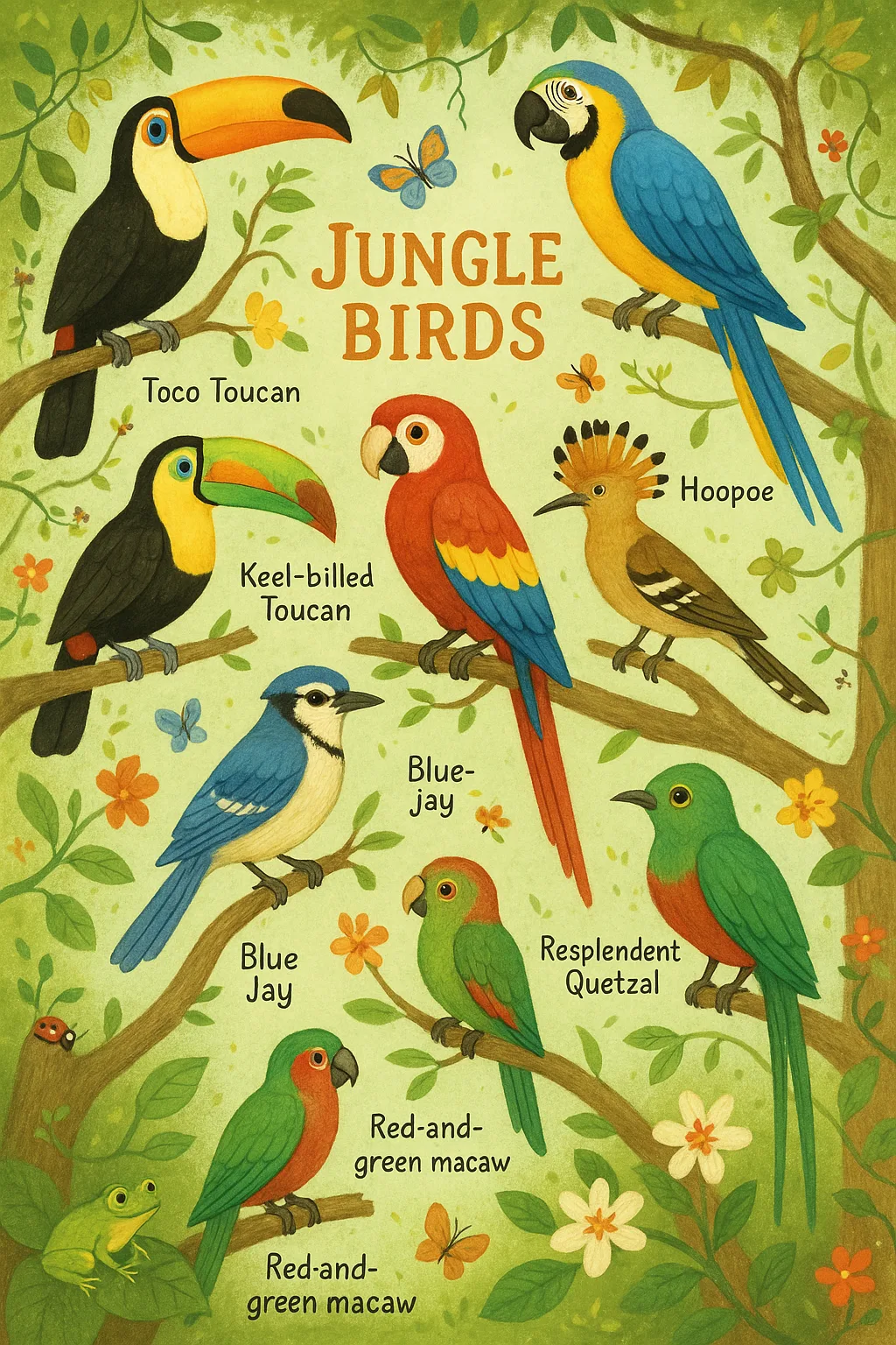 Delightful and Eye-catching Educational Poster