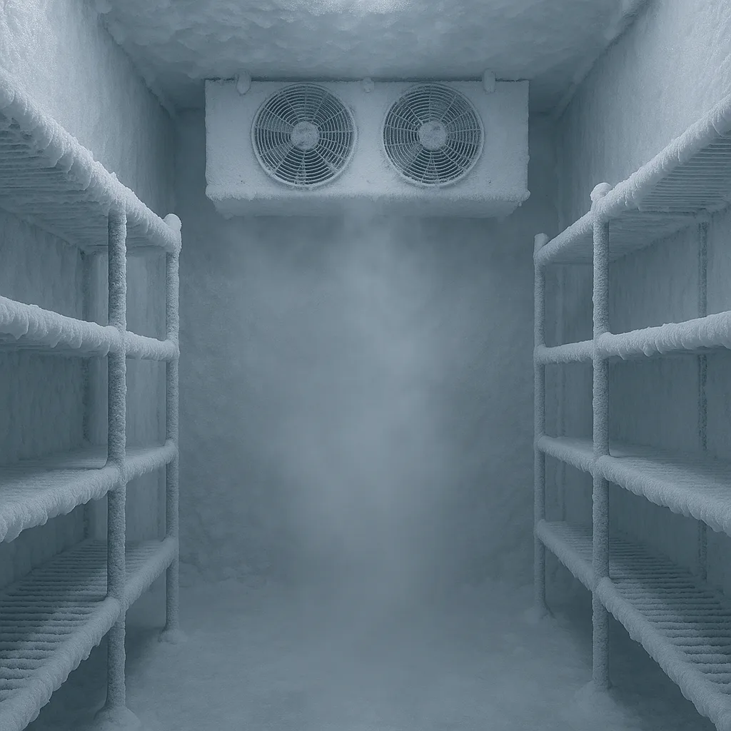 Describe a Cold Storage Room Where Humid Air Enters