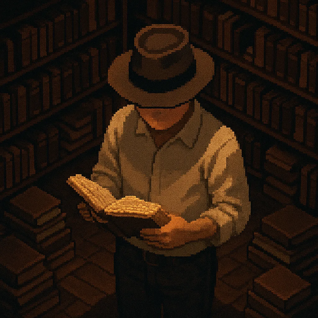 Figure Whose Stylish Fedora Tops an Oval Face
