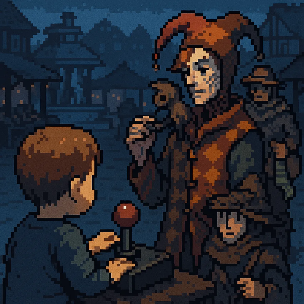 Pixel Art Styled Toddler