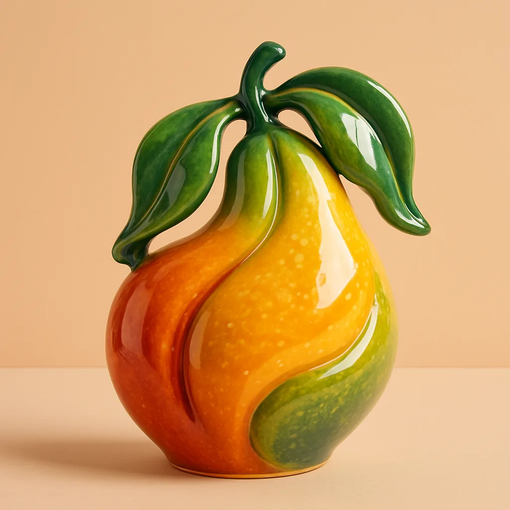 Detailed 3D Render of a Radiant Tropical Fruit