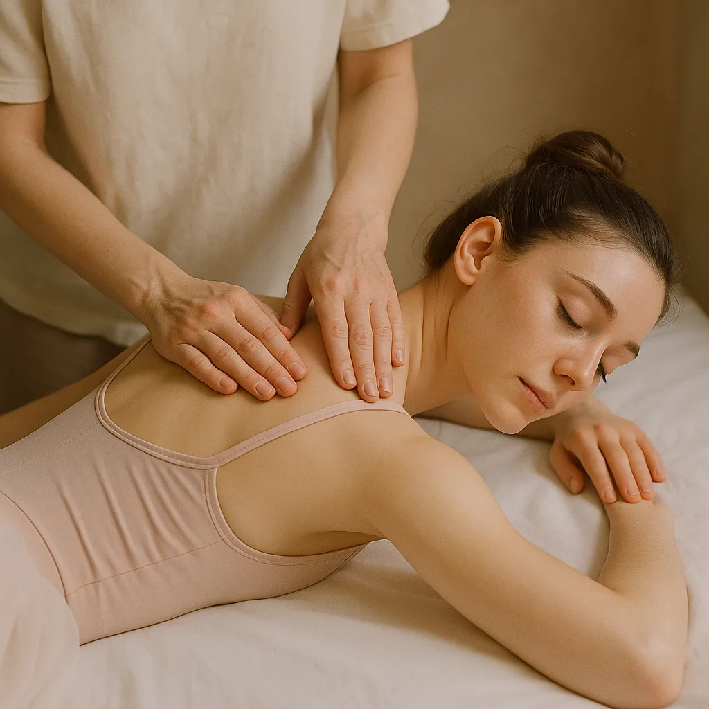 Through the Gentle and Tranquil Movements of the Therapist's Hands