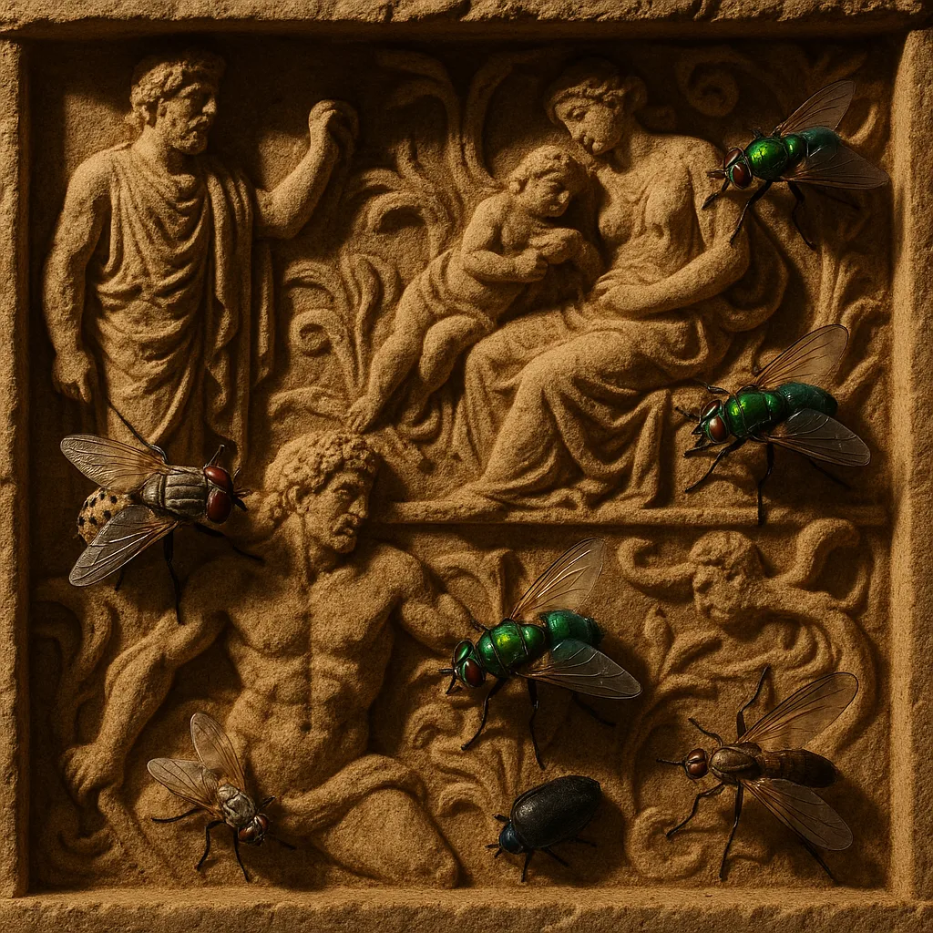 Intricate Friezes and Carvings Depicting Mythological Scenes Are Dramatically