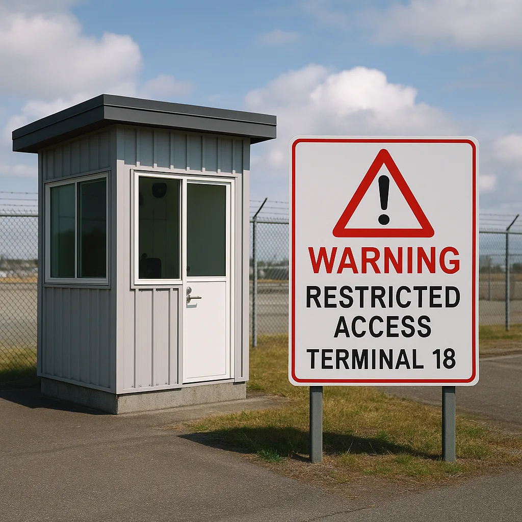 Small Security Booth