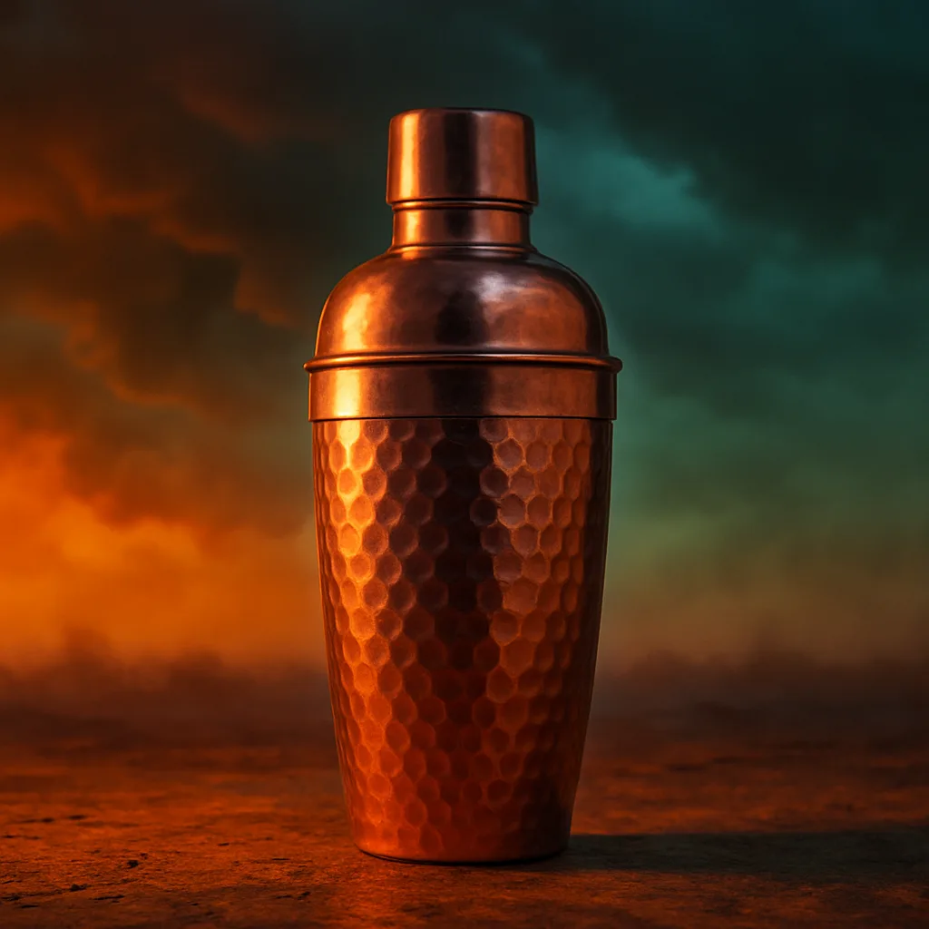 Single Copper Cocktail Shaker