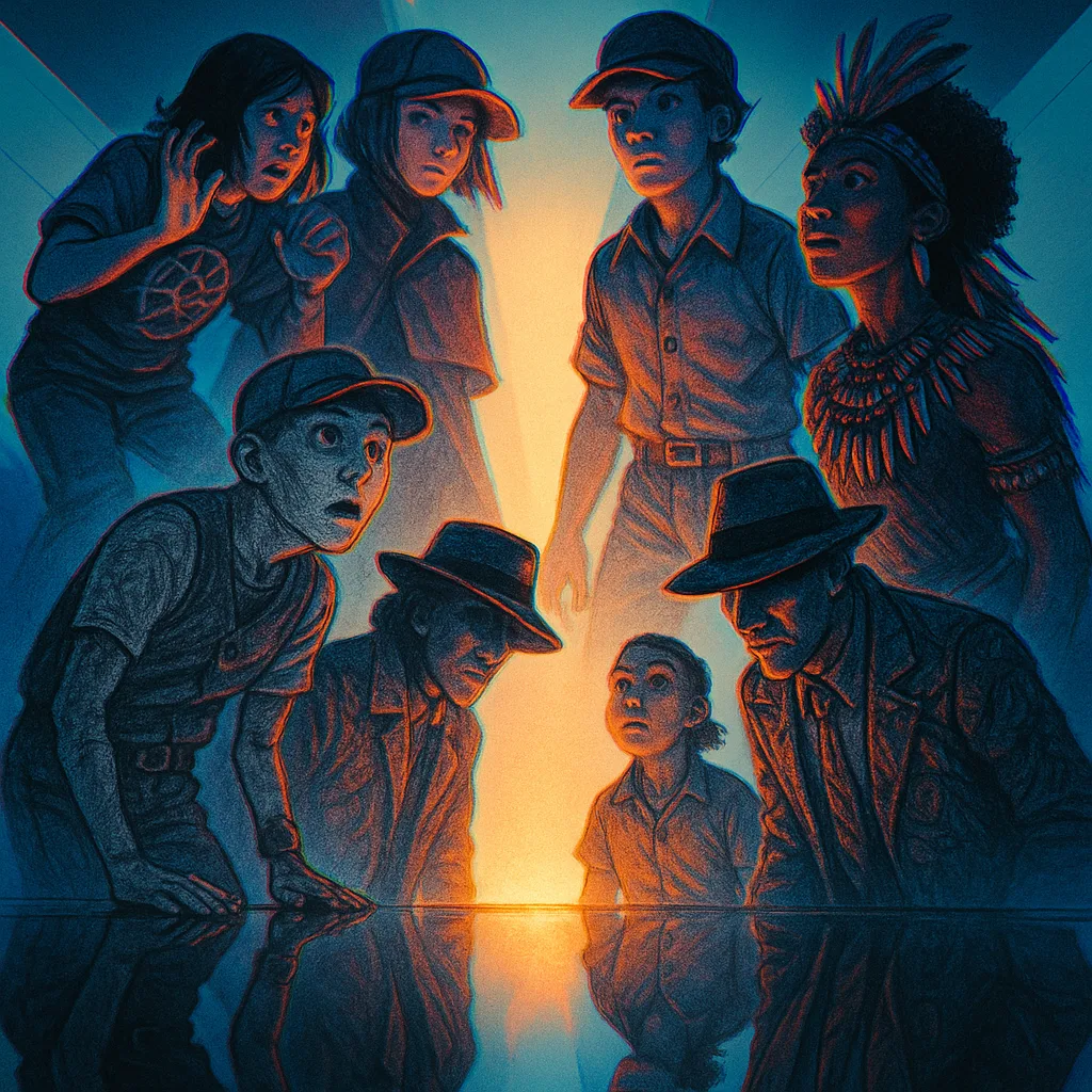 Six Diverse Individuals Interact under Intense