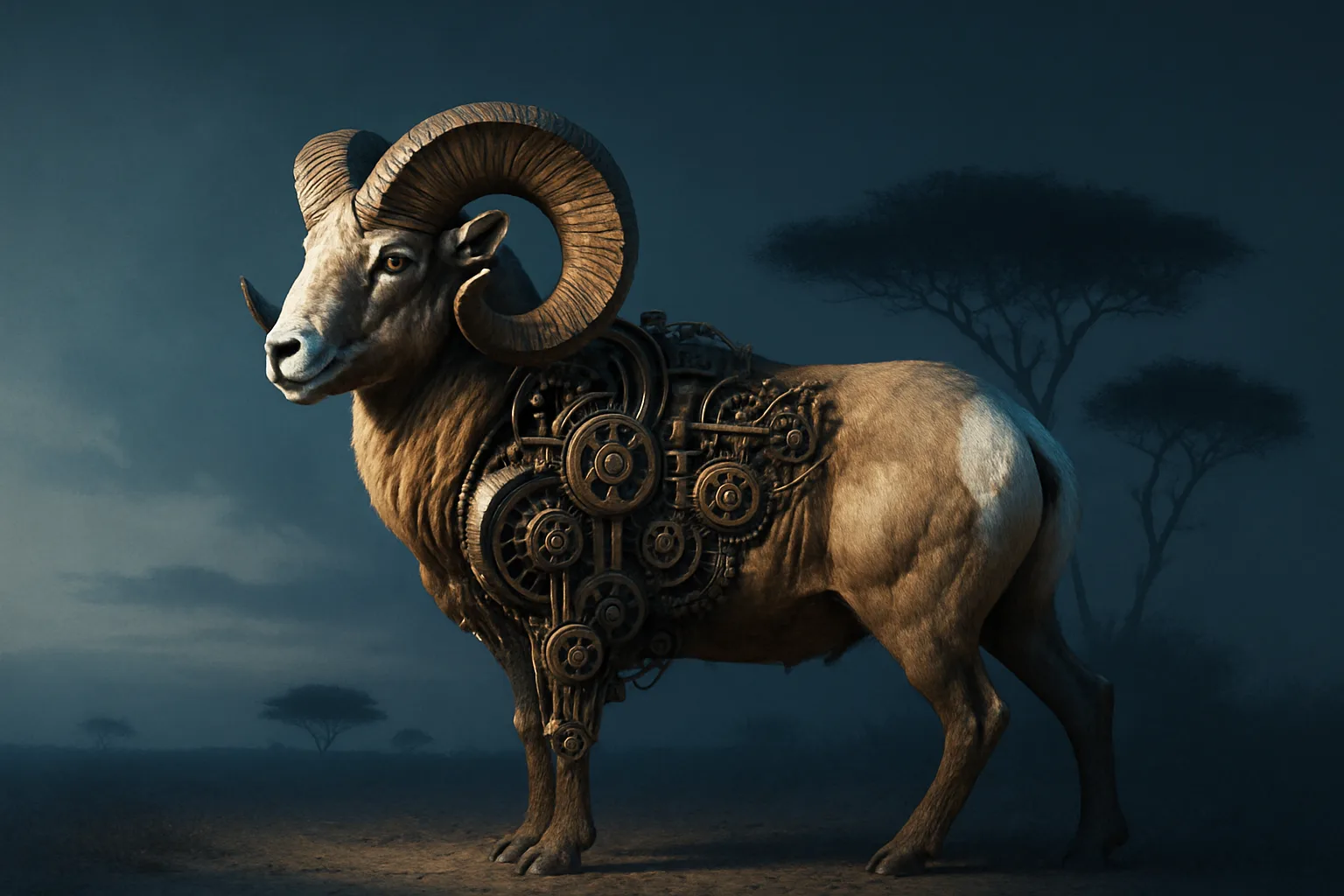 Infused with the Intricate Aesthetic of Steam-powered Machinery