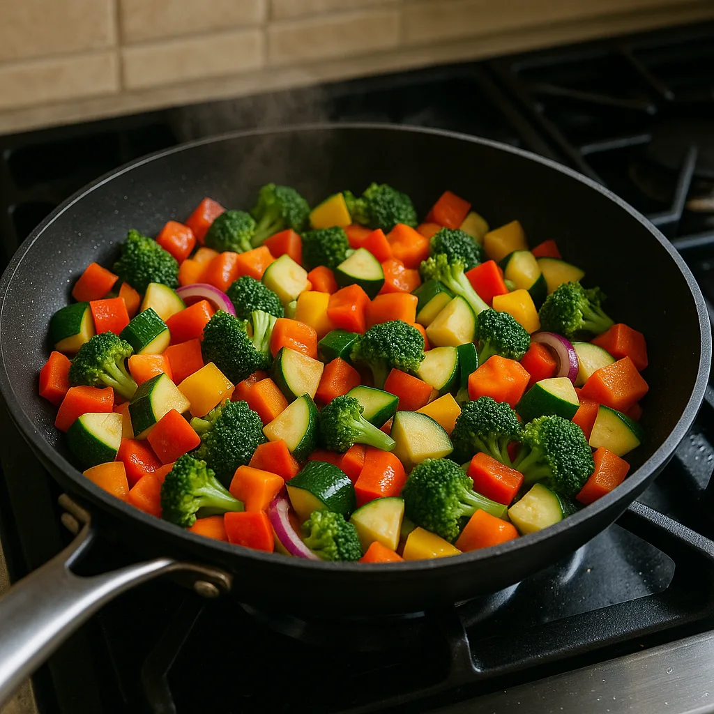 Pan on the Stove