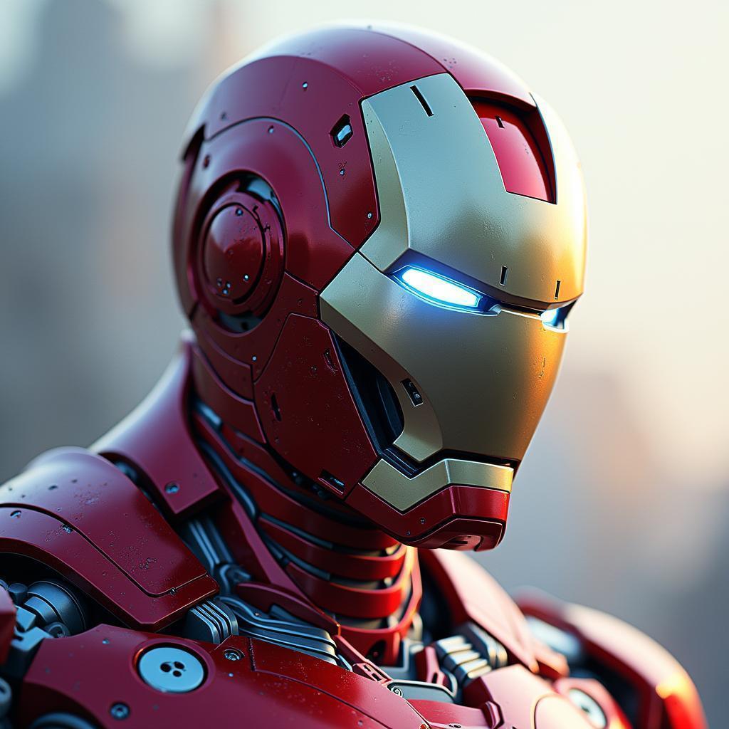 Iron Man Reimagined as a Transformers Robot