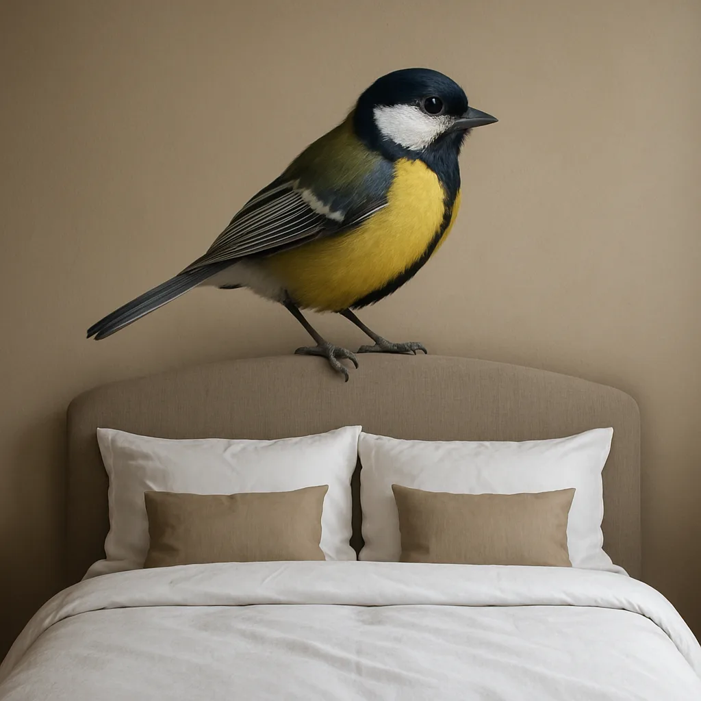 Picture of a Bird Sitting on a Perch