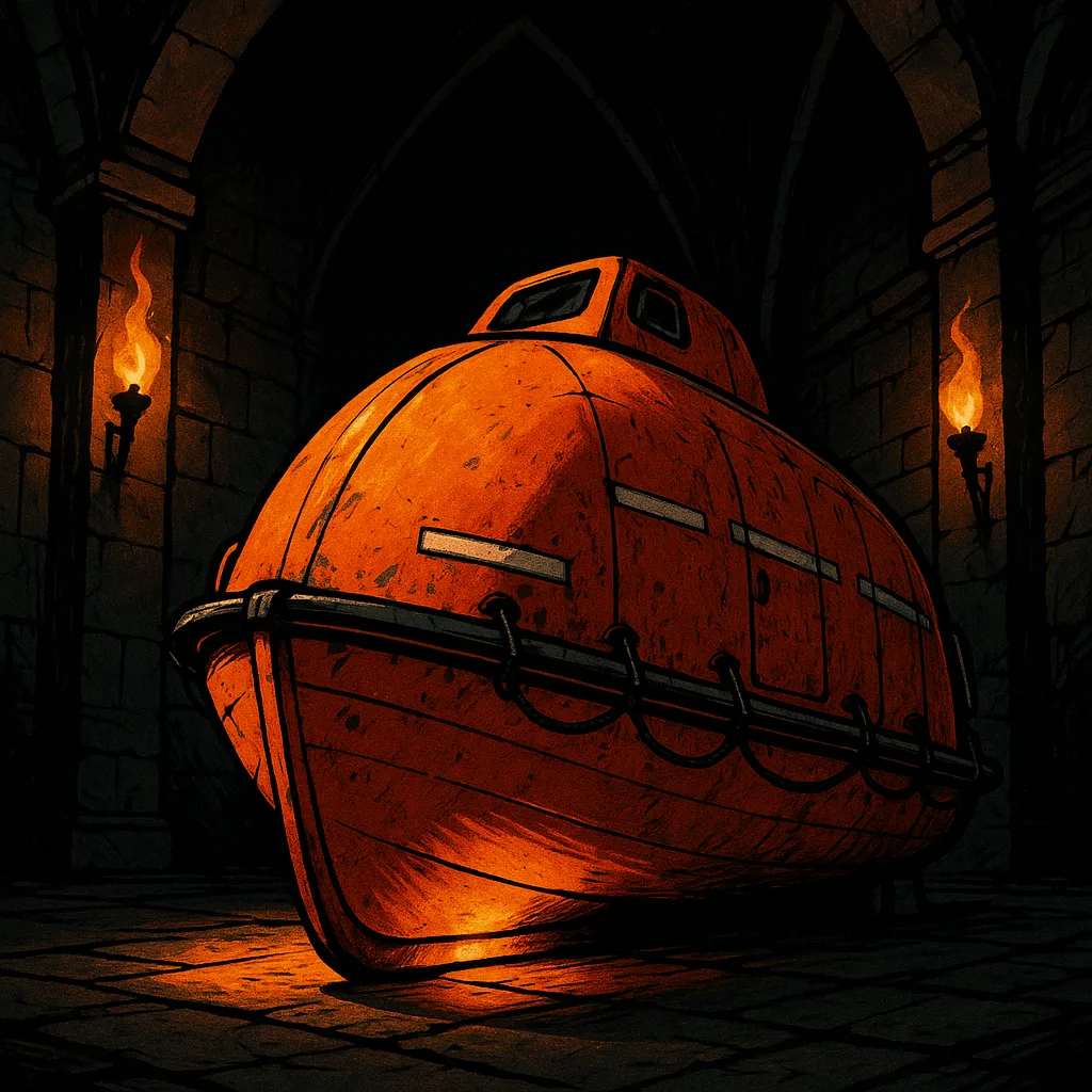 Within Torch-lit Chambers Where Long Shadows and Echoes Play