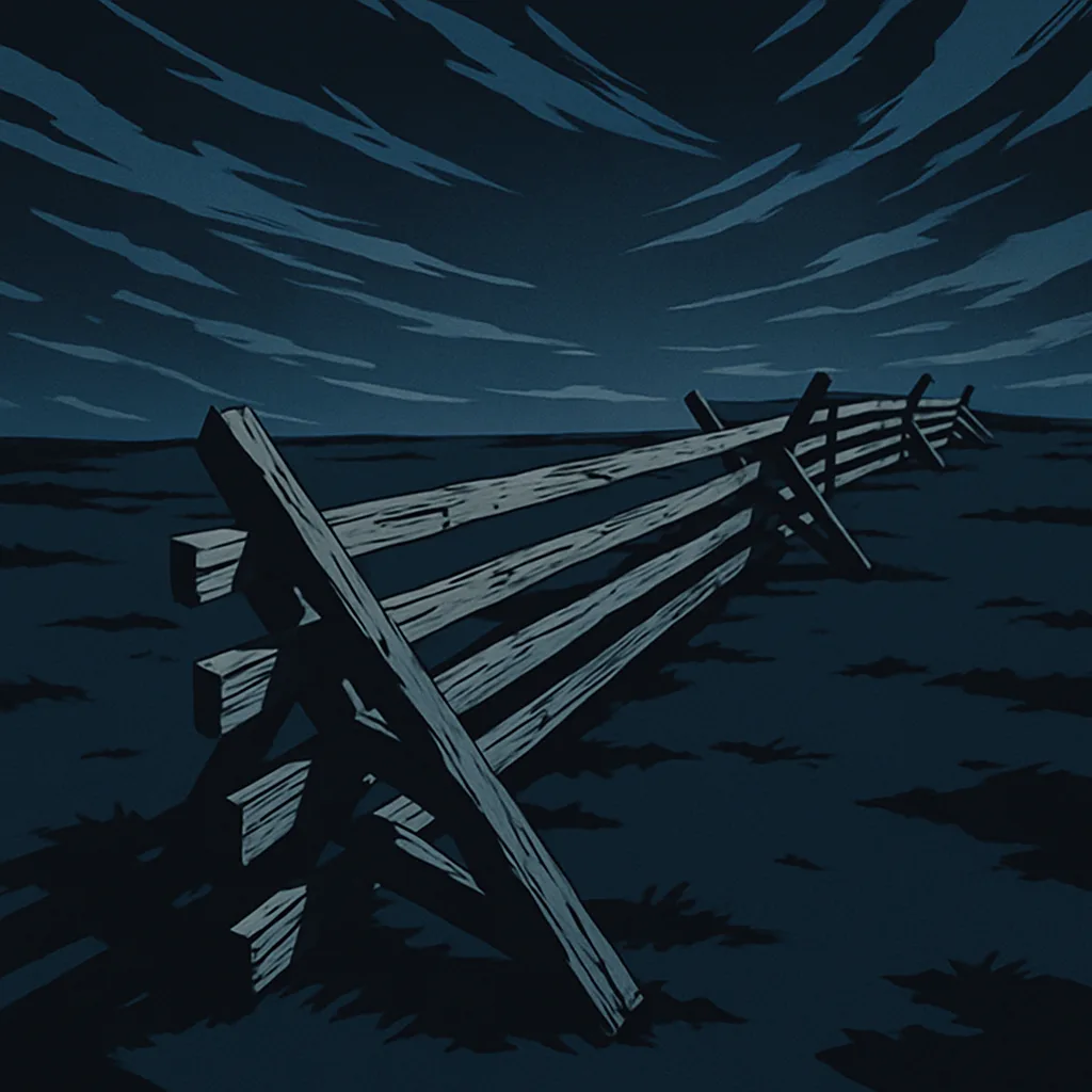 Single Worm Fence