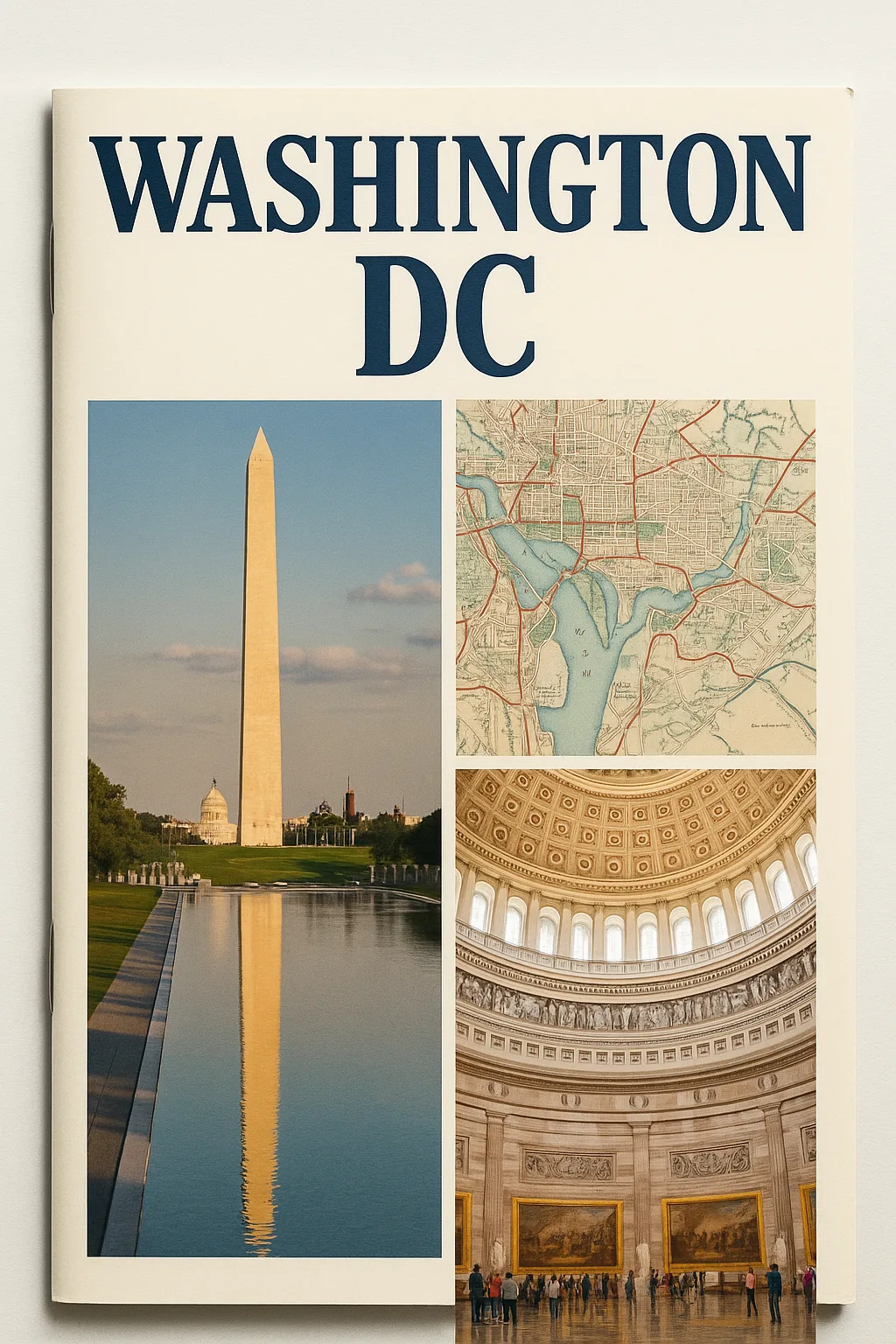 Booklet Cover Featuring "Washington DC"