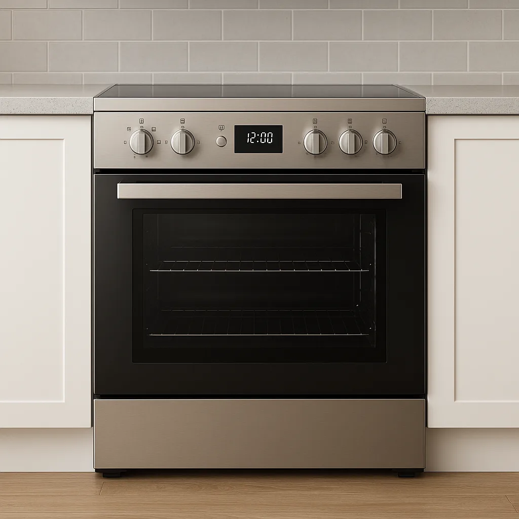 Contemporary Kitchen That Features a Stainless Steel Oven