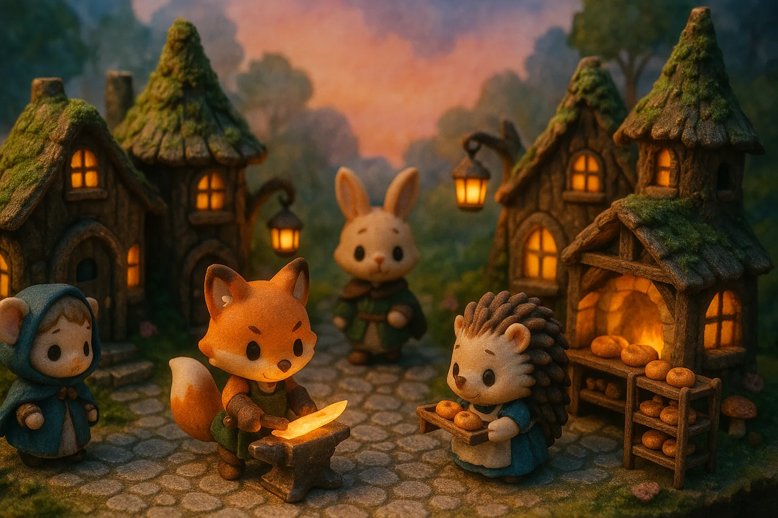 Tiny Three-dimensional Diorama