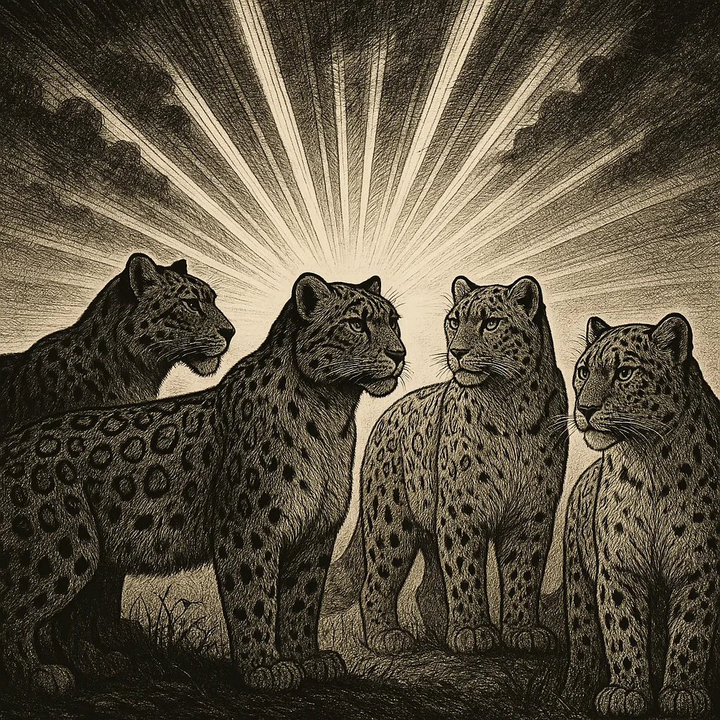 Diverse Snow Leopards