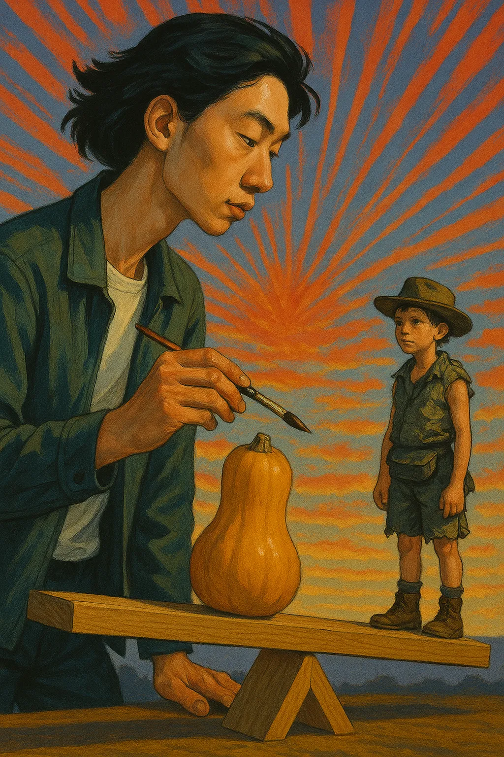 East Asian Historical Revolutionary-inspired Figure