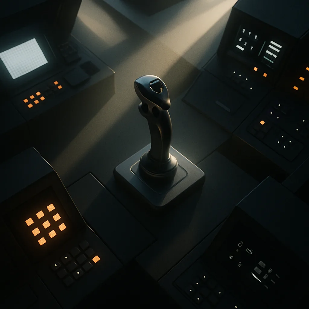 Scene Rendered with Geometric Shapes