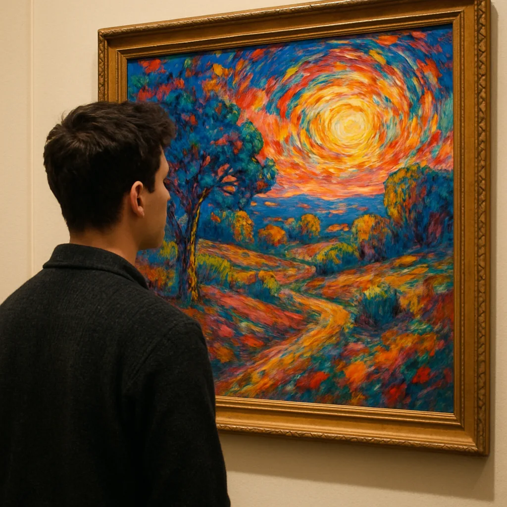 Someone Stands Entranced