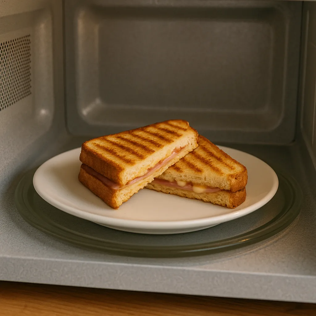 Inside a Microwave
