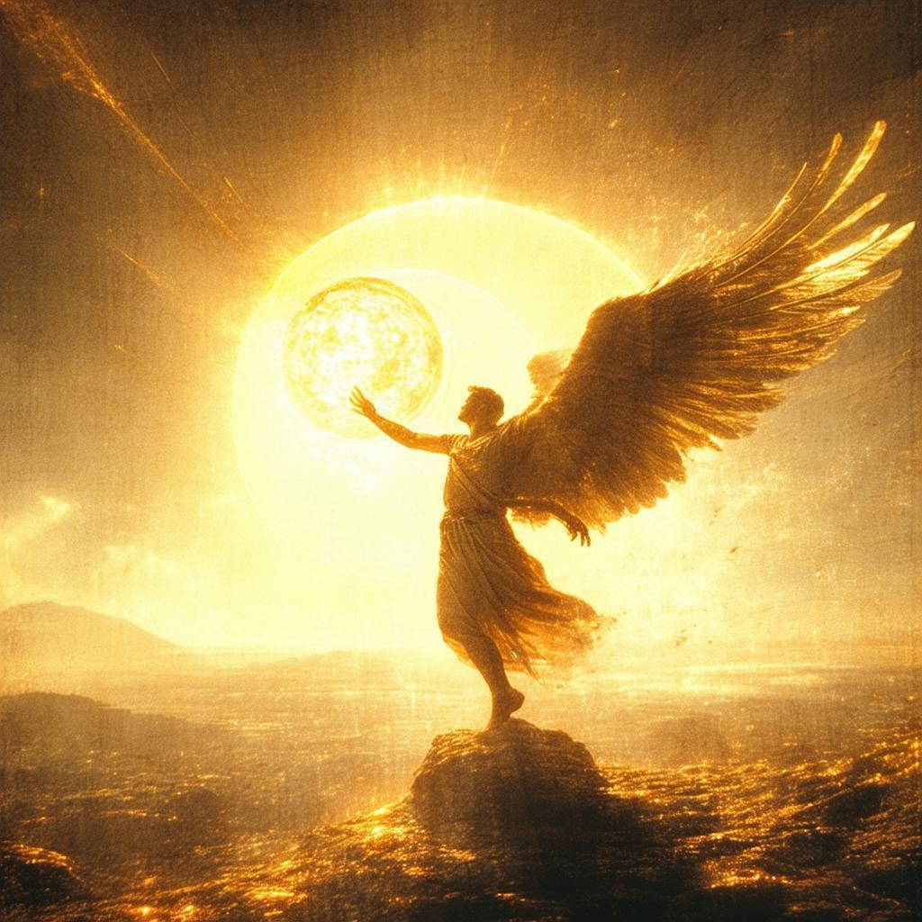 Icarus Chases the Golden Snitch on Seventies Film