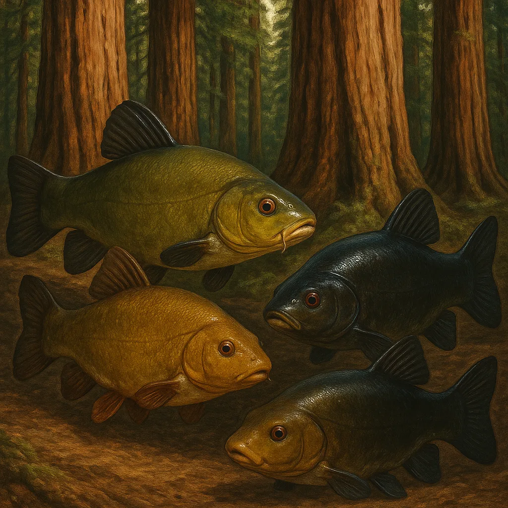 Within an Ancient Redwood Grove