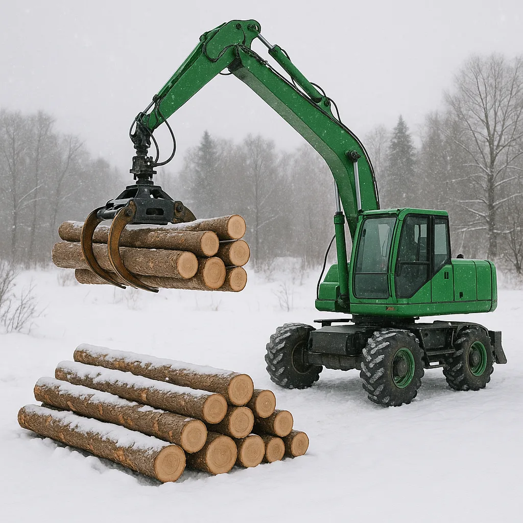 Green Crane Equipped