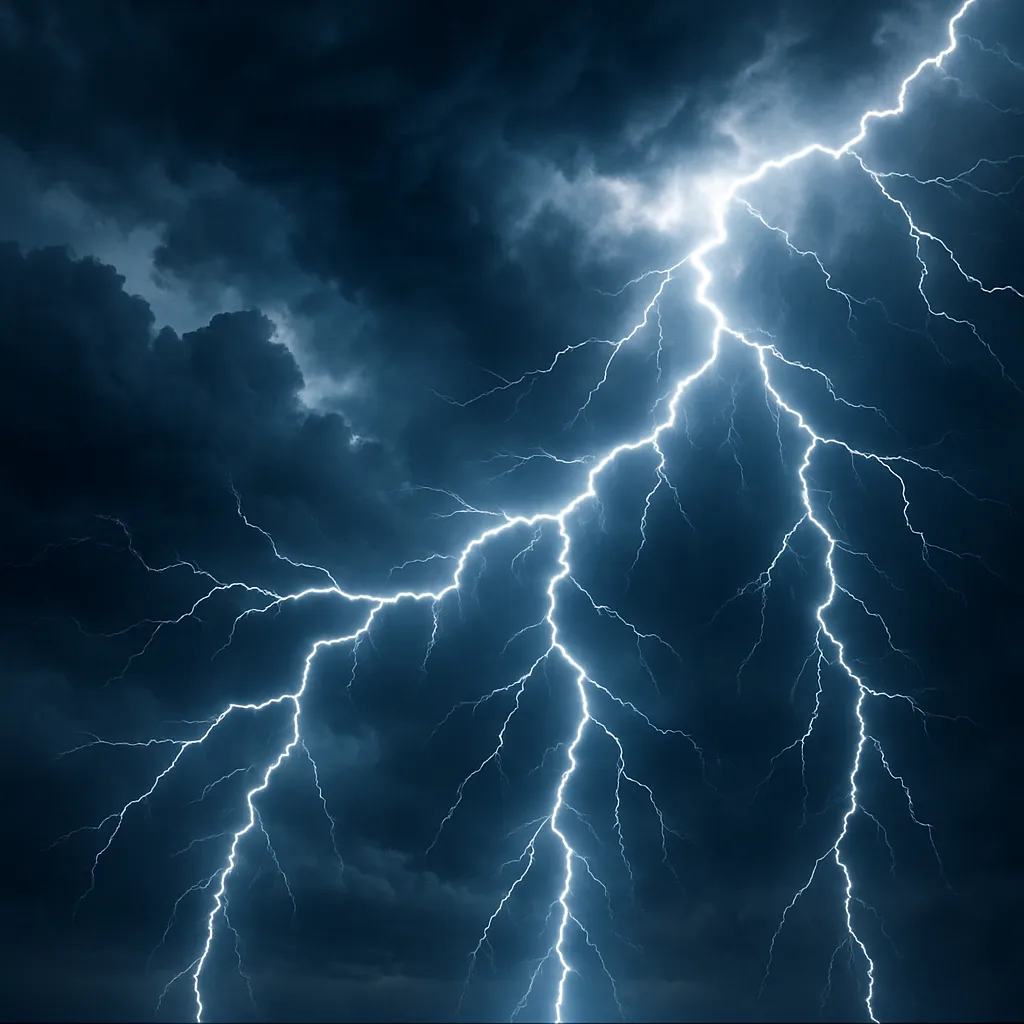 Lightning Flashed and Flickered Through the Turbulent Heavens