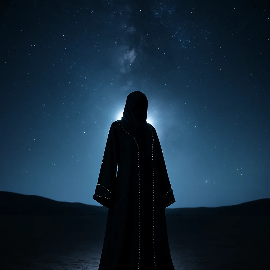 Single Classic Black Abaya