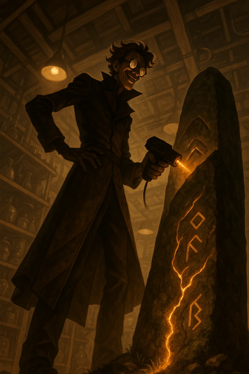 Towering Trickster Scientist