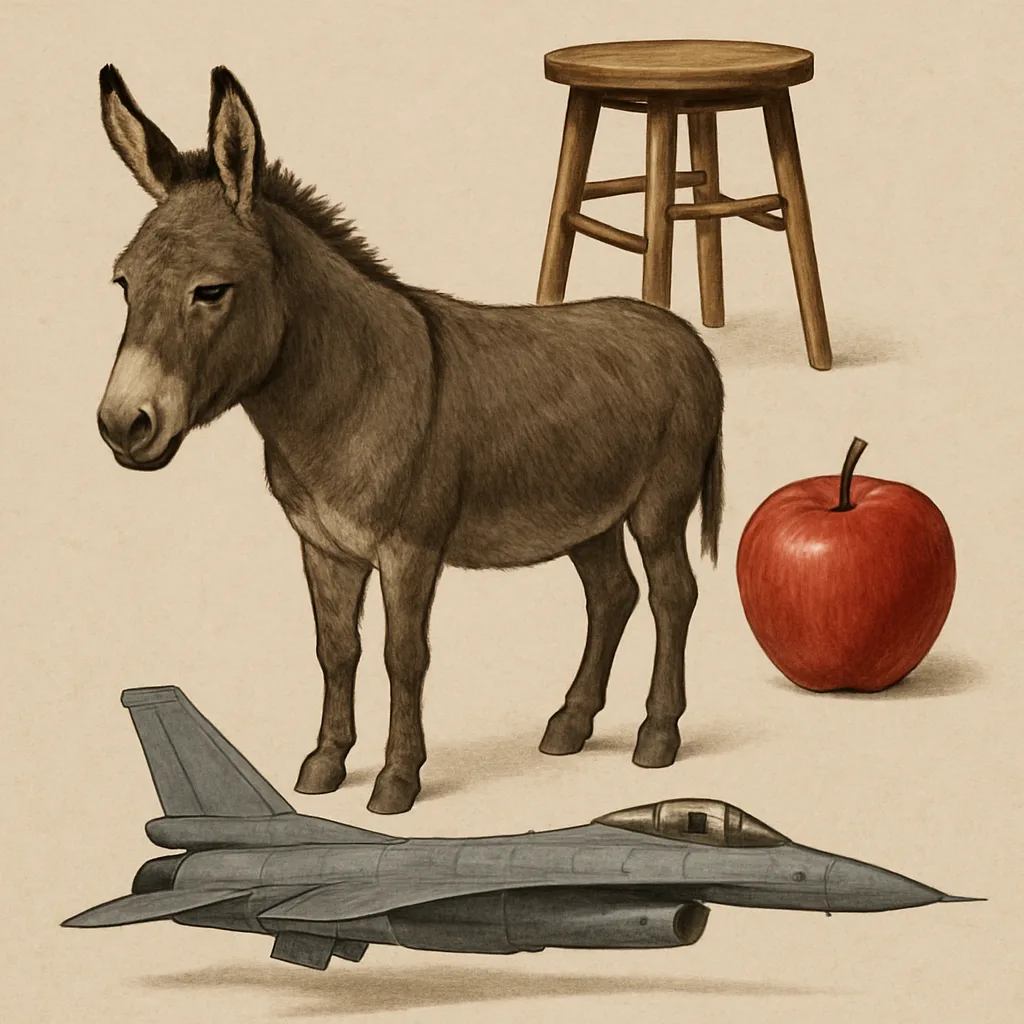 Apple and a Jet