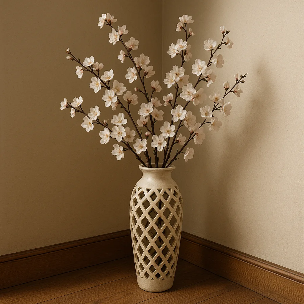 Vase Featuring a Stretched Shape