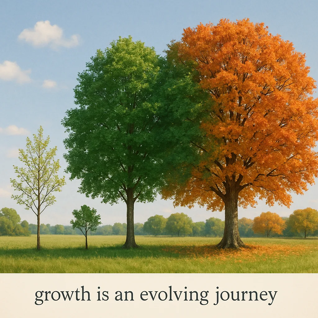 Illustrating a Lively Grove of Trees Undergoing Seasonal Changes