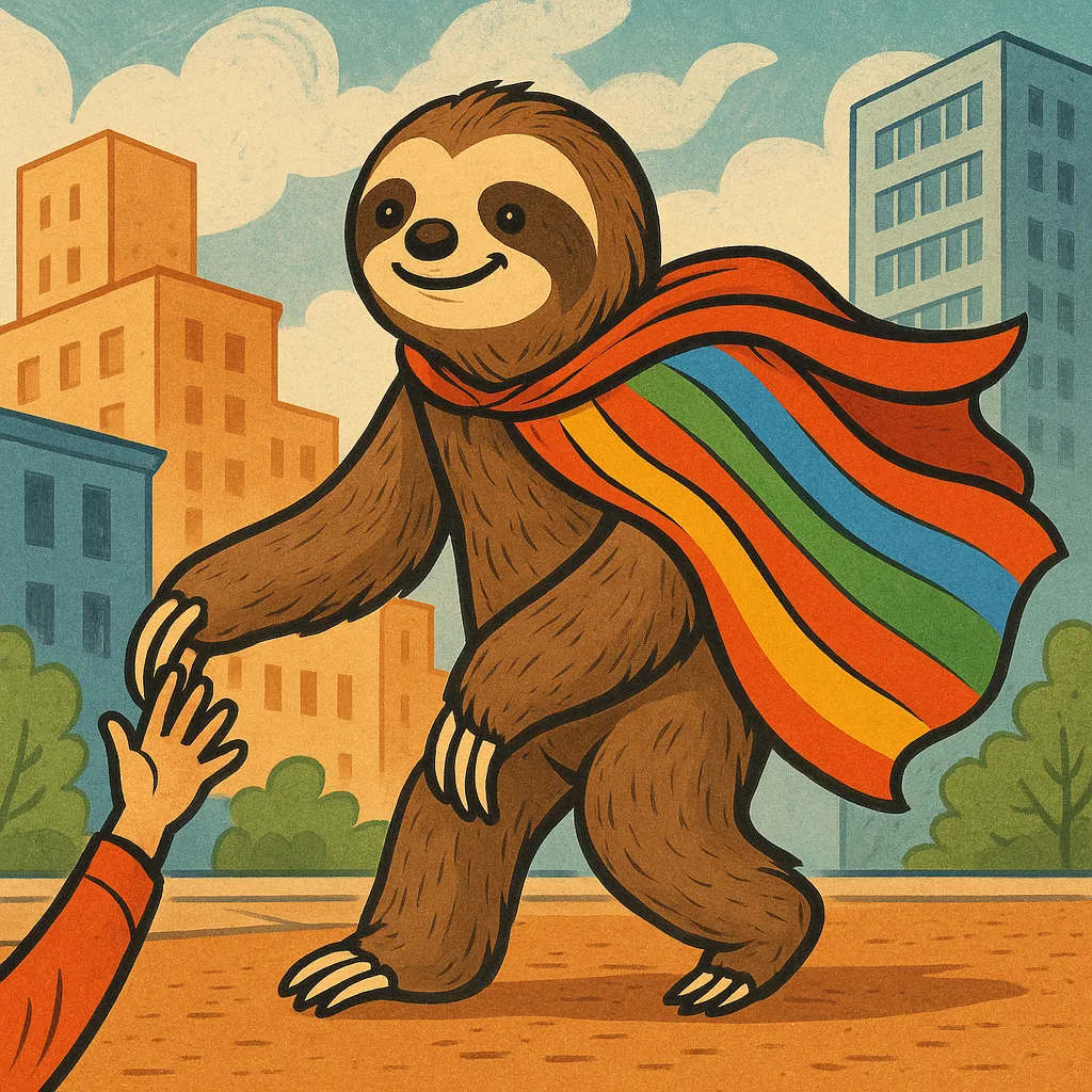 Wearing a Vibrant Cape