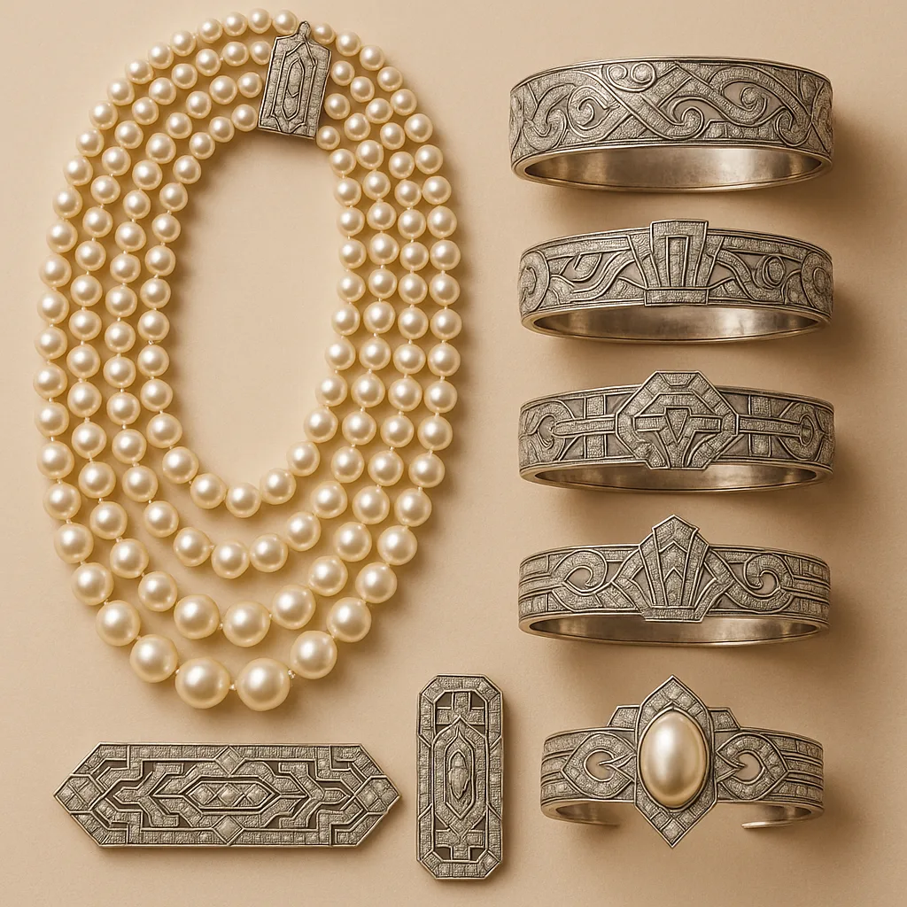 Stylish Jewelry Designs Inspired by Intricate Art Deco Patterns