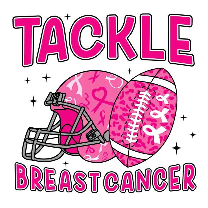 SVG: Pink American Football