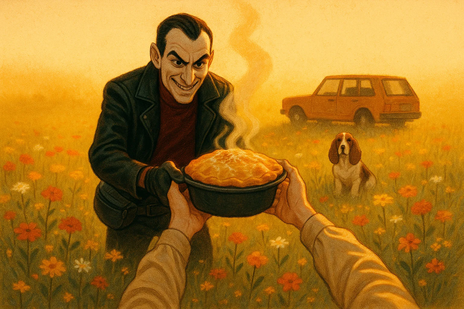 POV: A Villain with a Fanny Pack Offers