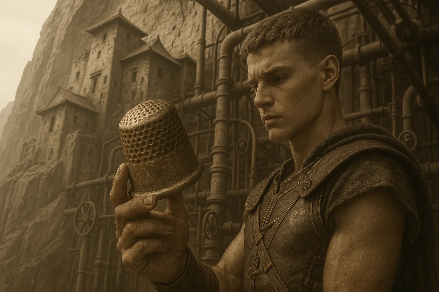 Young Adult Warrior Figure of Mythic