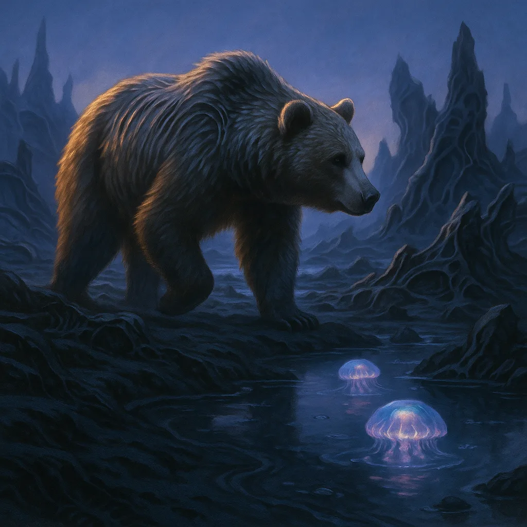 Evoking a Style That Often Features Animals and Fantasy Elements