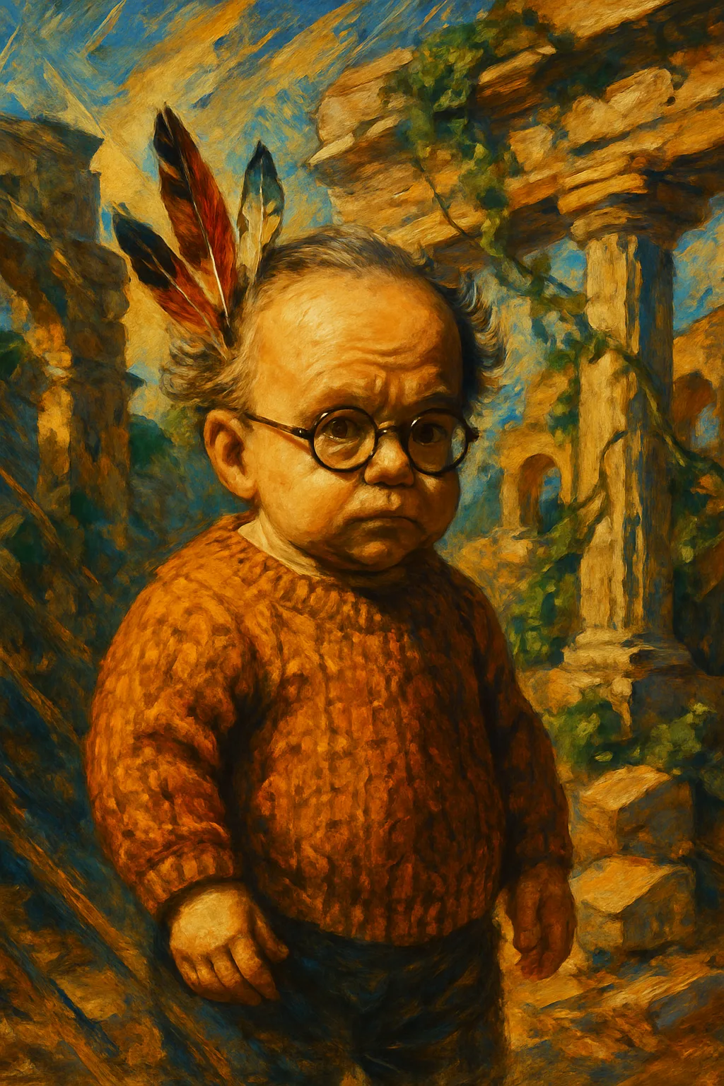 Figure Embodying Both the Innocent
