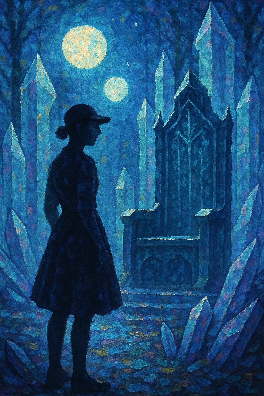 Figure with an Artist's Silhouette