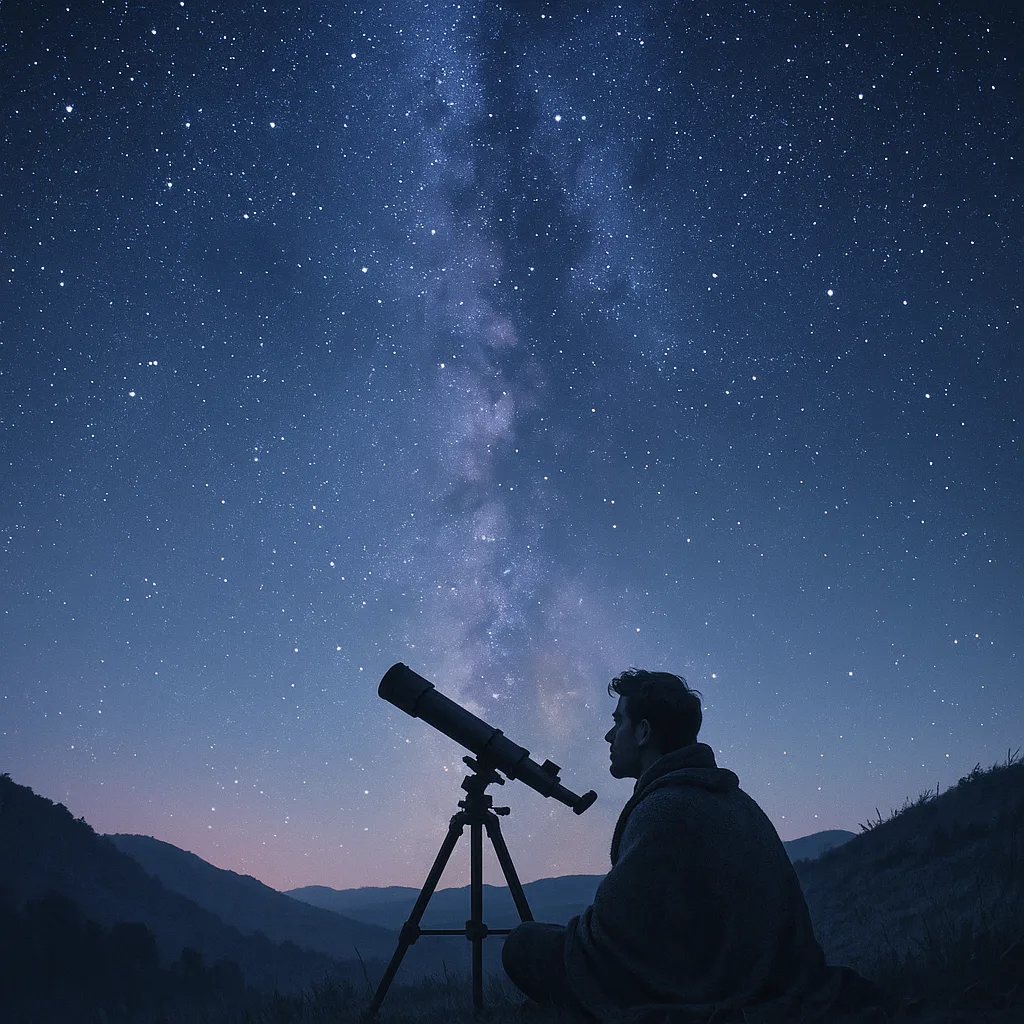 Under the Starry Night Sky