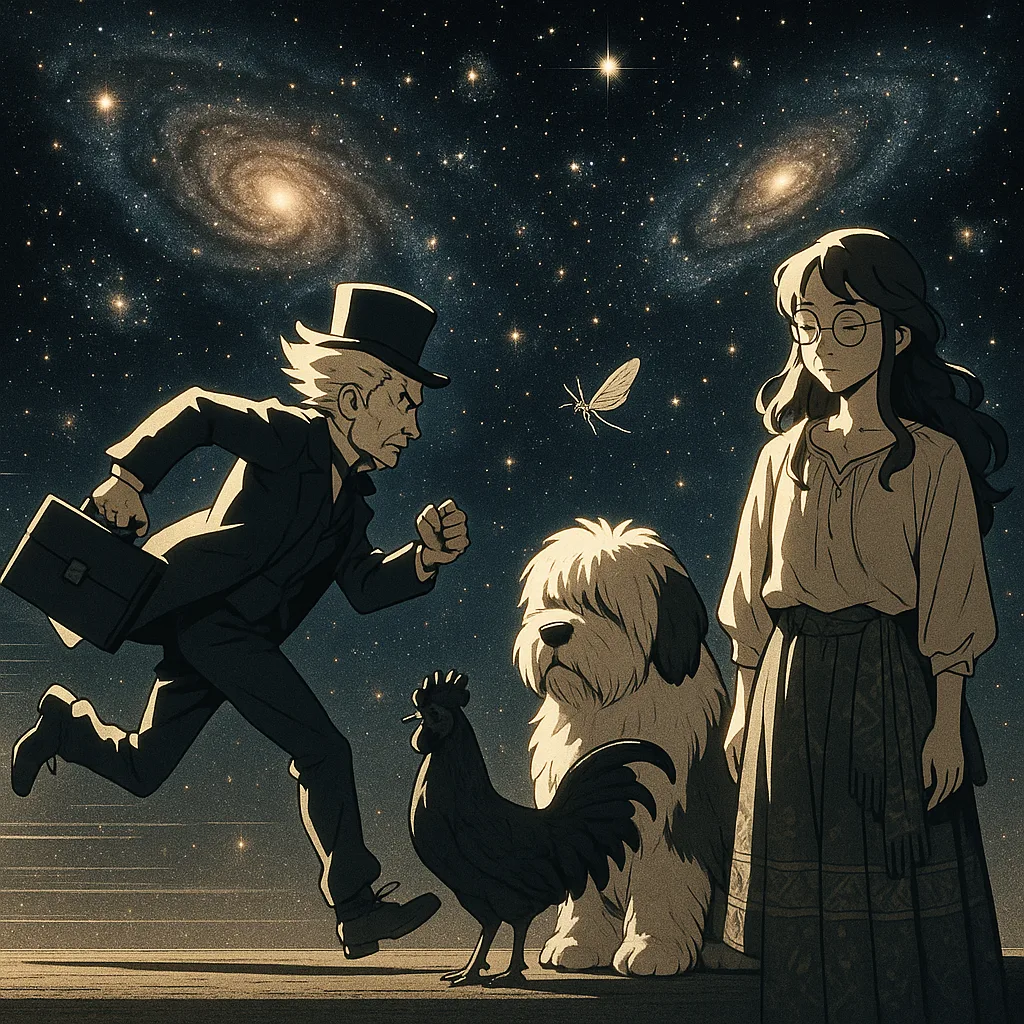Against a Cosmic Backdrop of Distant Spiral Galaxies
